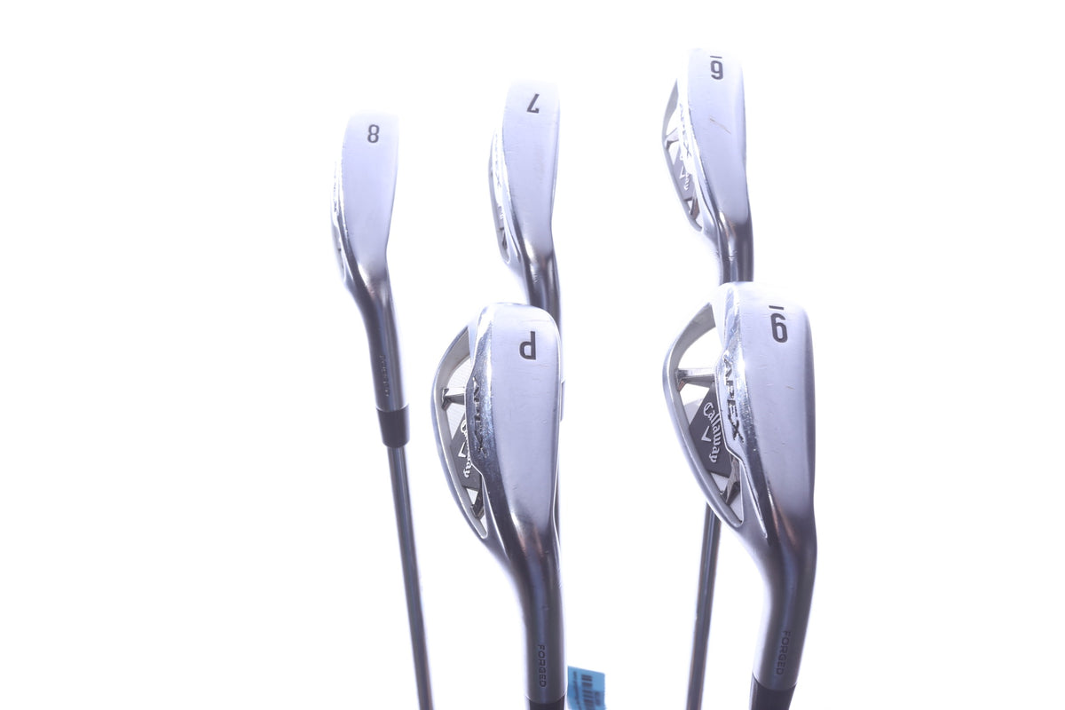 Used Callaway Apex 21 Iron Set - Right-Handed - 6-PW - Stiff Flex