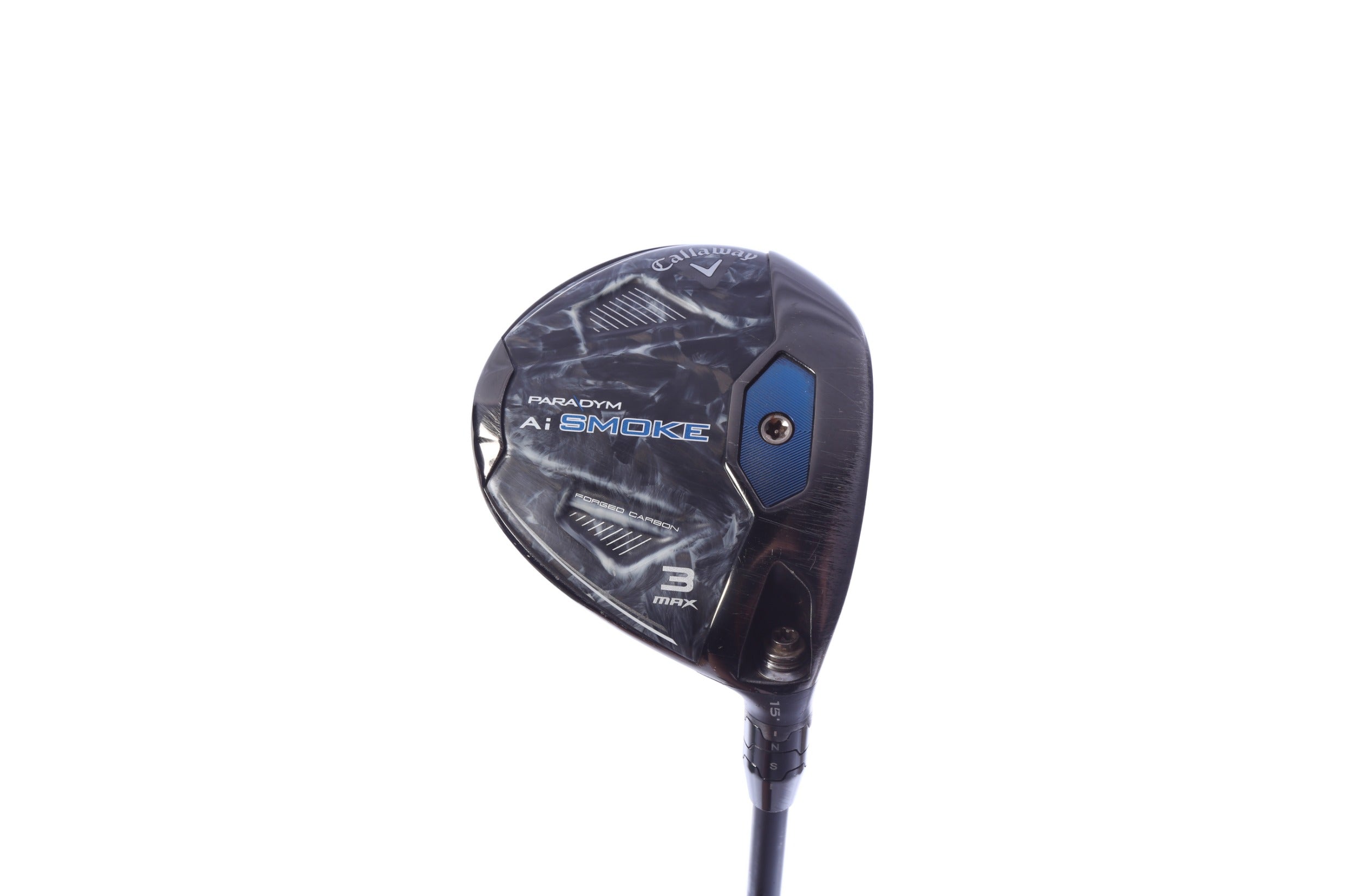 Used Callaway Paradym Ai Smoke MAX 3-Wood - Right-Handed - 15 Degrees - Stiff Flex