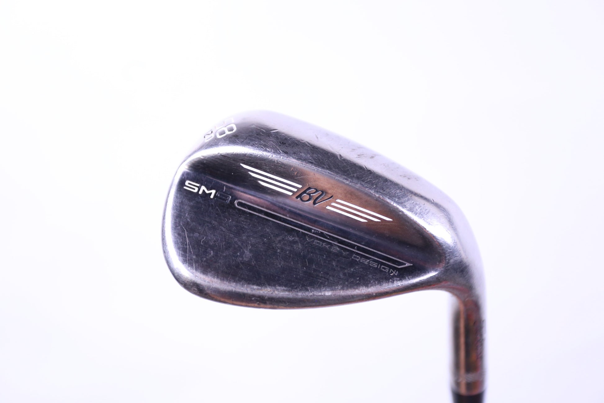 Used Titleist Vokey SM9 Brushed Steel Lob Wedge - Right-Handed - 58 Degrees - Wedge Flex-Next Round