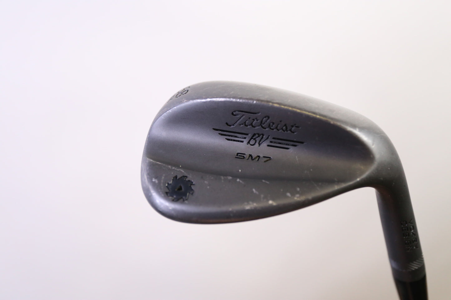 Used Titleist Vokey SM7 Jet Black K Grind Lob Wedge - Right-Handed - 58 Degrees - Stiff Flex-Next Round