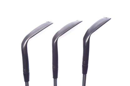 Used TaylorMade Milled Grind 3 Black Wedge Set - Right-Handed - 50*, 54*, 60* - Regular Flex-Next Round