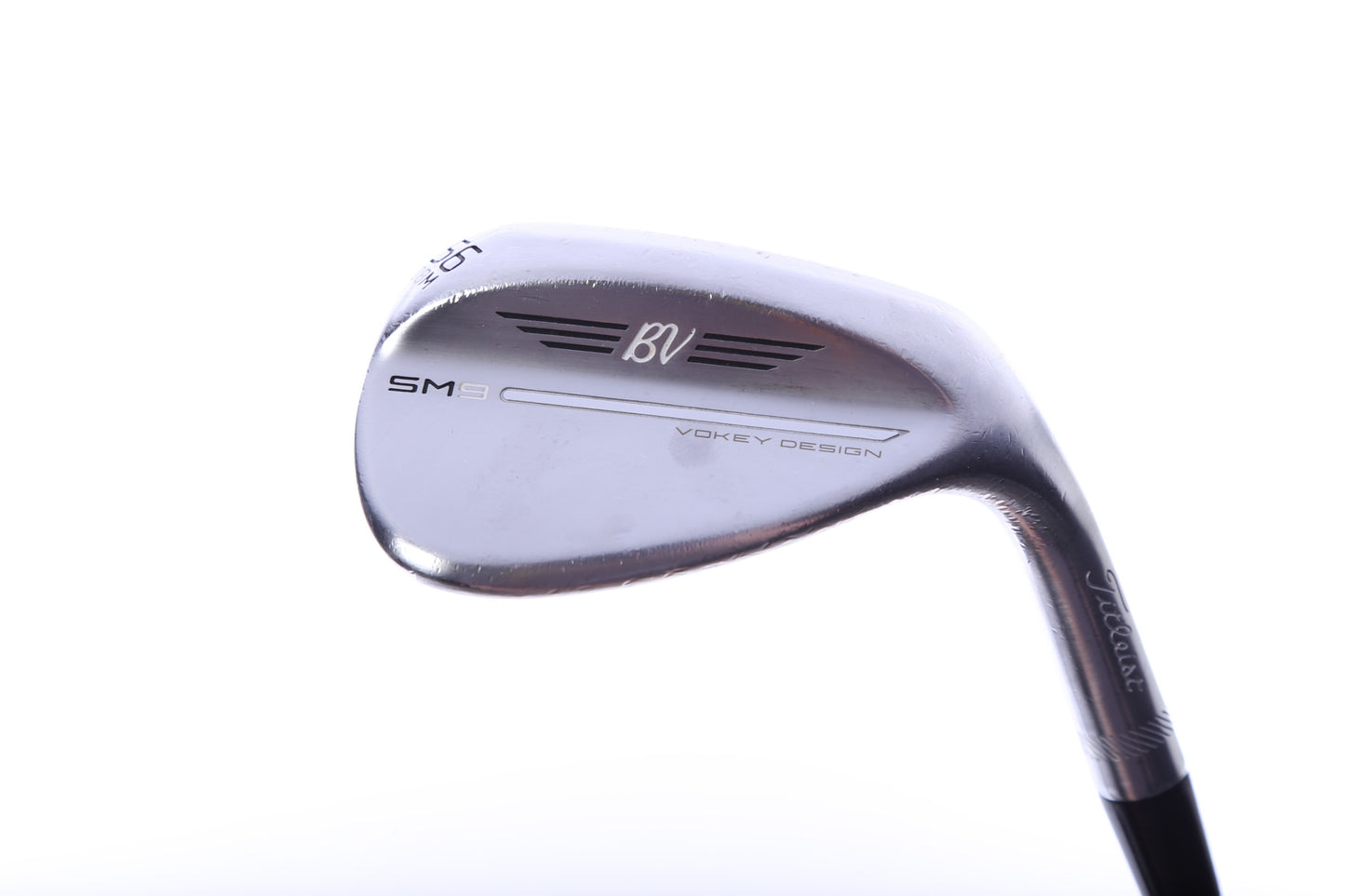 Used Titleist Vokey SM9 Tour Chrome Sand Wedge - Right-Handed - 56 Degrees - Wedge Flex-Next Round