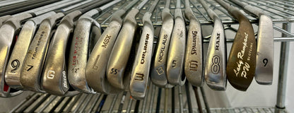 Wholesale Lot of 50 Golf Clubs - Assorted Irons and Wedges-Next Round