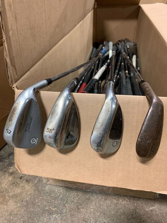 Wholesale Lot of 50 Titleist Vokey Spin Milled Wedges-Next Round