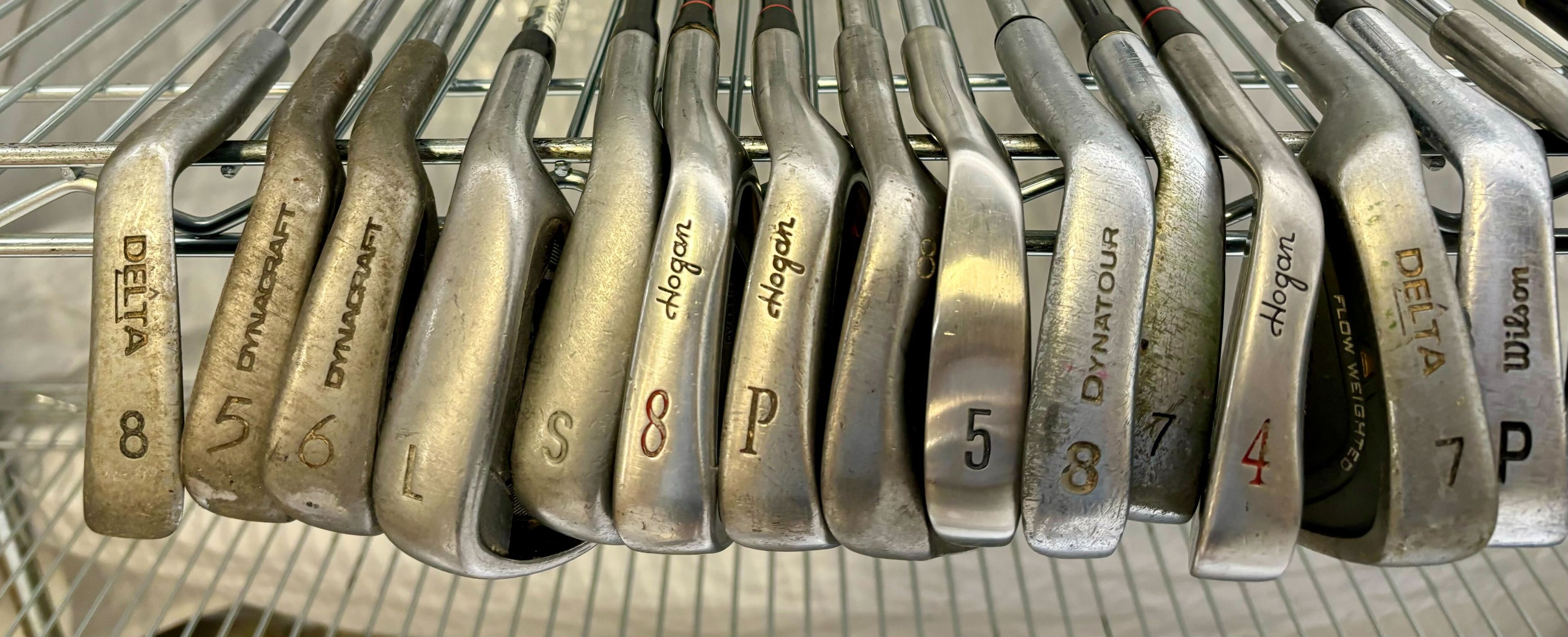 Wholesale Lot of 50 Golf Clubs - Assorted Irons and Wedges-Next Round