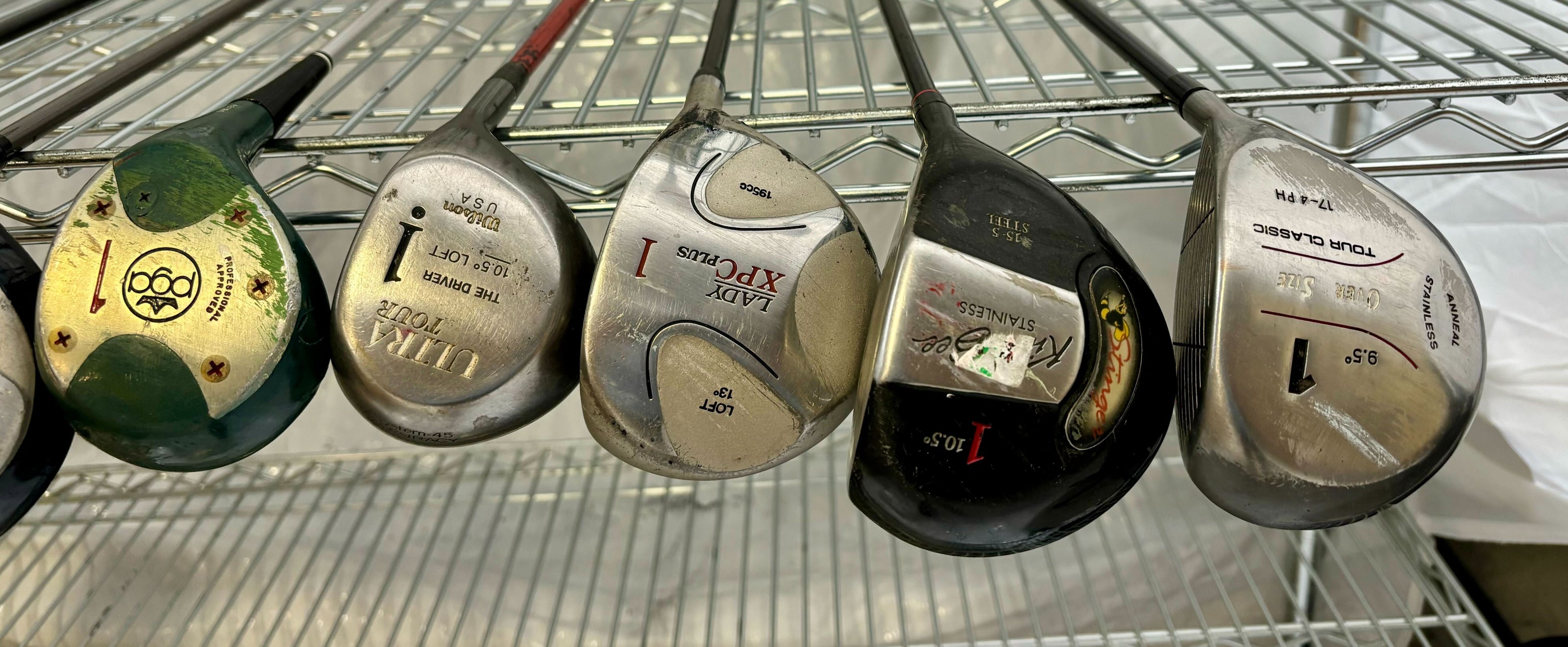 Wholesale Lot of 20 Golf Clubs - Assorted Drivers-Next Round