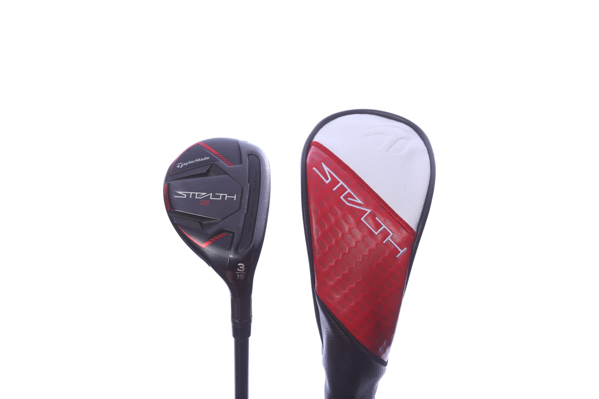 Used TaylorMade STEALTH 2 Rescue 3H Hybrid - Right-Handed - 19 Degrees - Stiff Flex
