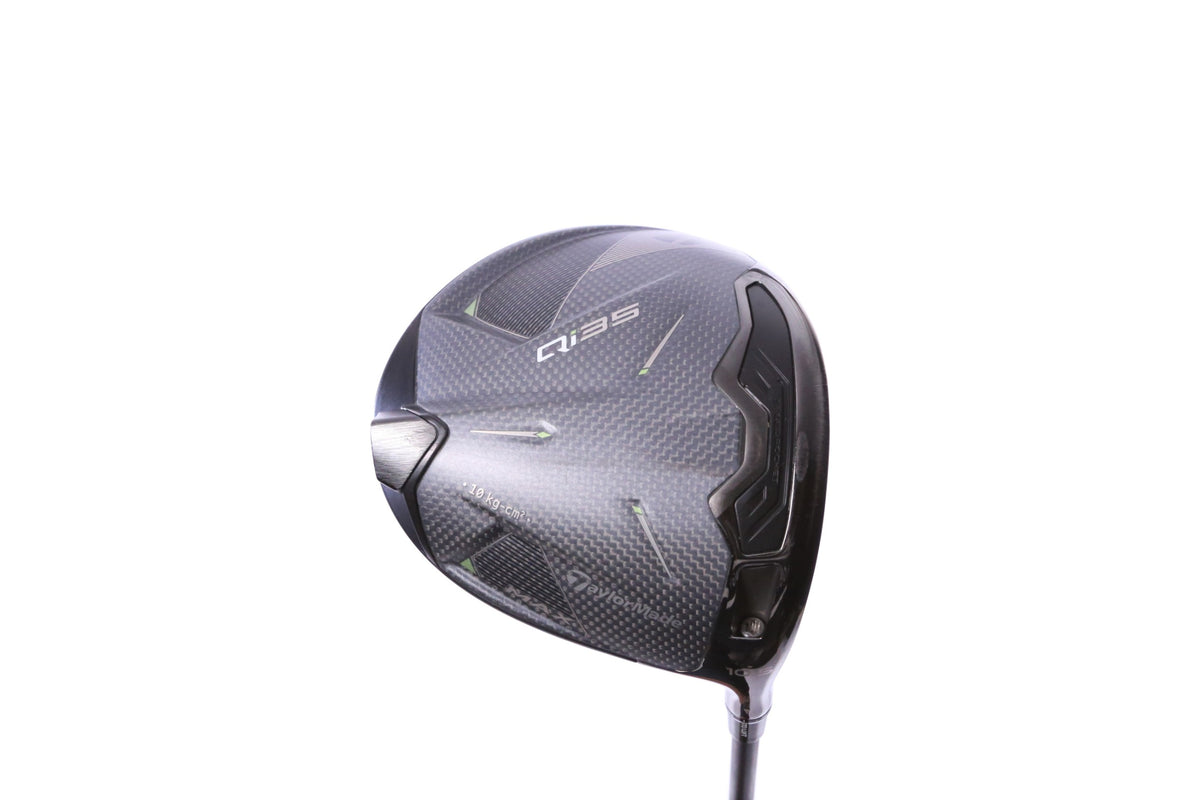 Used TaylorMade Qi35 MAX Driver - 10.5 Degrees - Regular Flex Mitsubishi Kal'li Blue Darkwave - Right-Handed