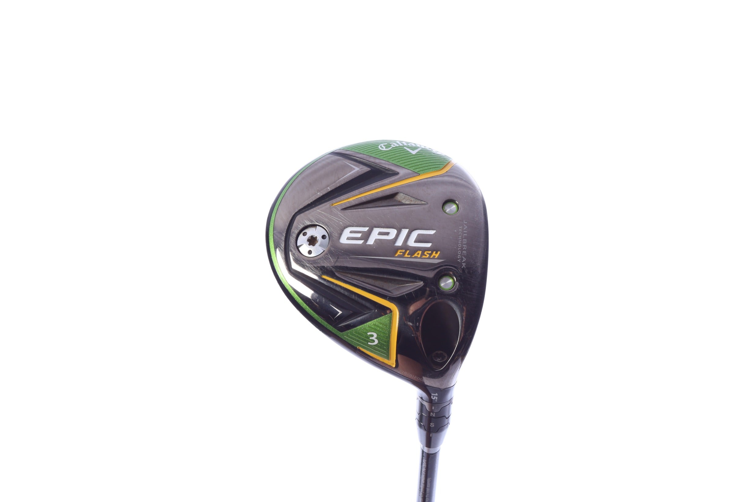 Used Callaway Epic Flash 3-Wood - Right-Handed - 15 Degrees - Regular Flex