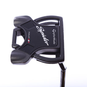 Used TaylorMade Spider Tour Black Putter - Right-Handed - 34 in - Mallet-Next Round