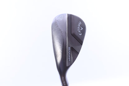 Used Callaway JAWS Full Toe Black Lob Wedge - Left-Handed - 58 Degrees - Stiff Flex-Next Round