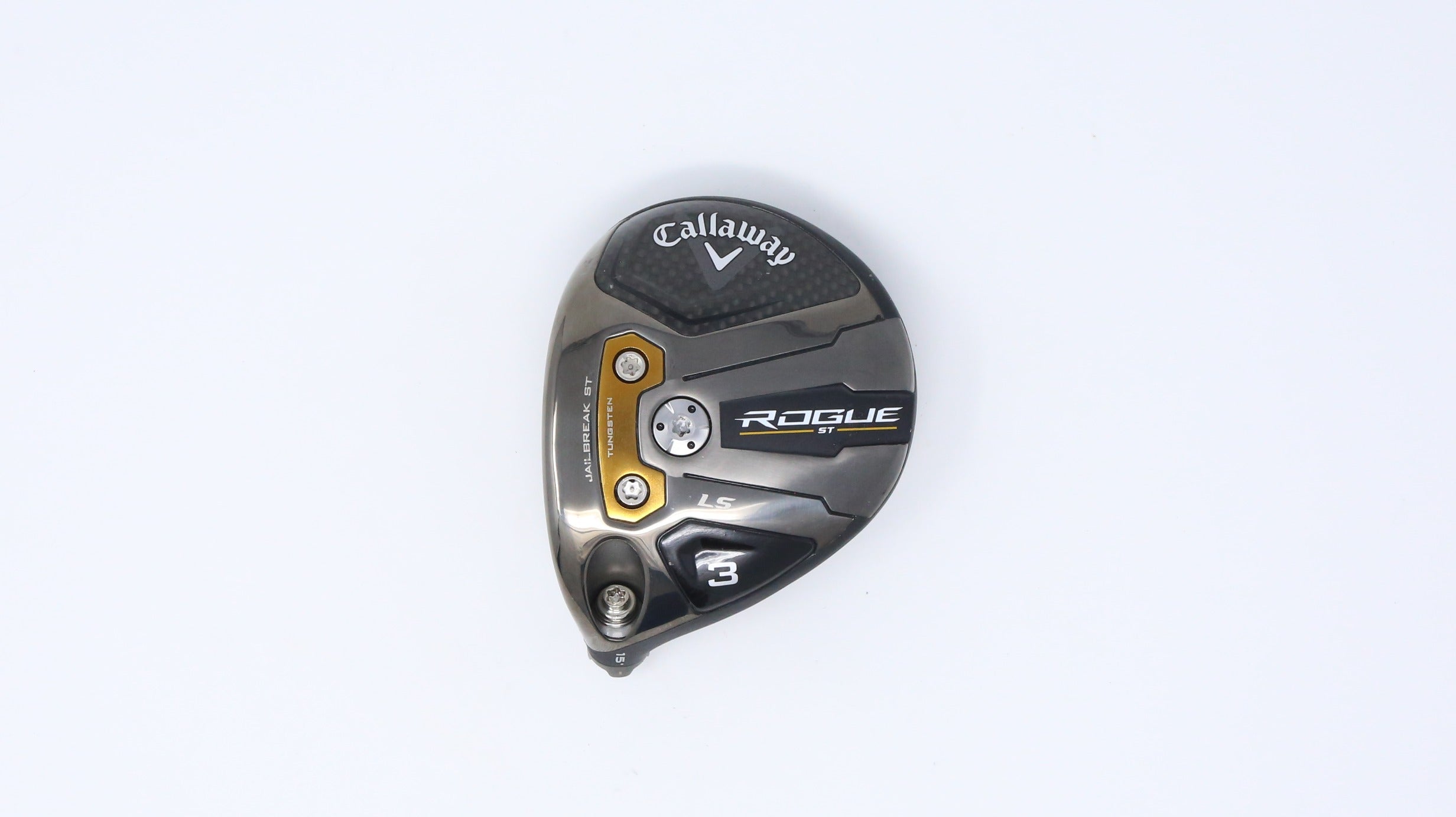 Used Callaway Rogue ST LS Fairway Wood - HEAD ONLY - Left-Handed - 15 Degrees-Next Round
