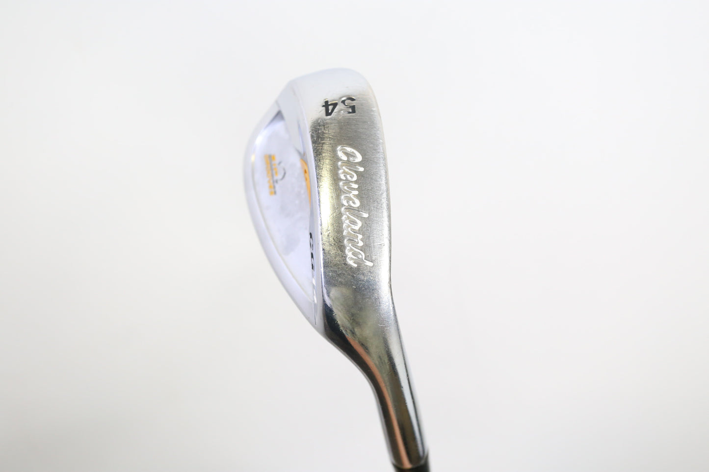 Used Cleveland CG14 Satin Chrome Tour Zip Sand Wedge - Right-Handed - 54 Degrees - Stiff Flex