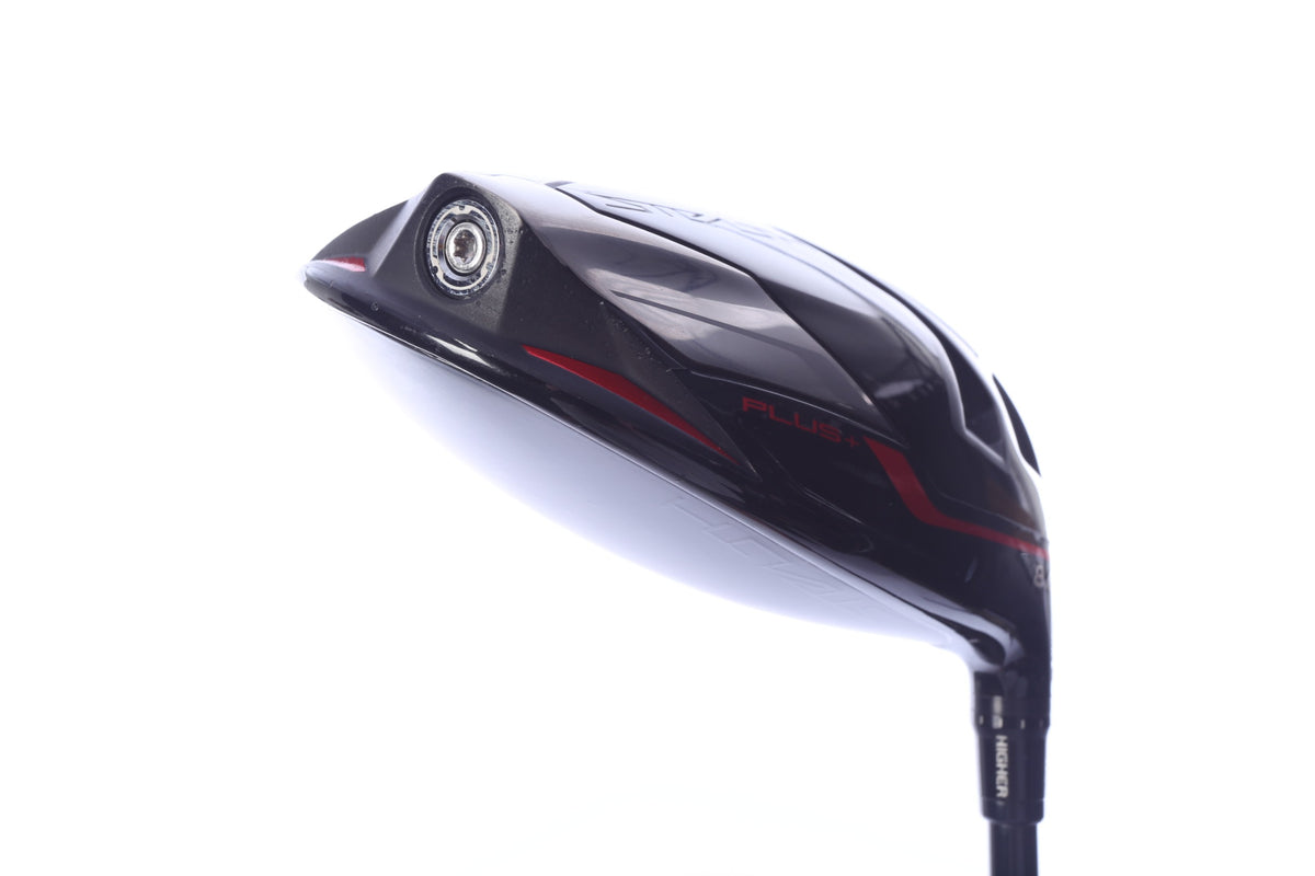 Used TaylorMade STEALTH PLUS Driver - 8 Degrees - Extra Stiff Flex Mitsubishi Kal'li White - Right-Handed