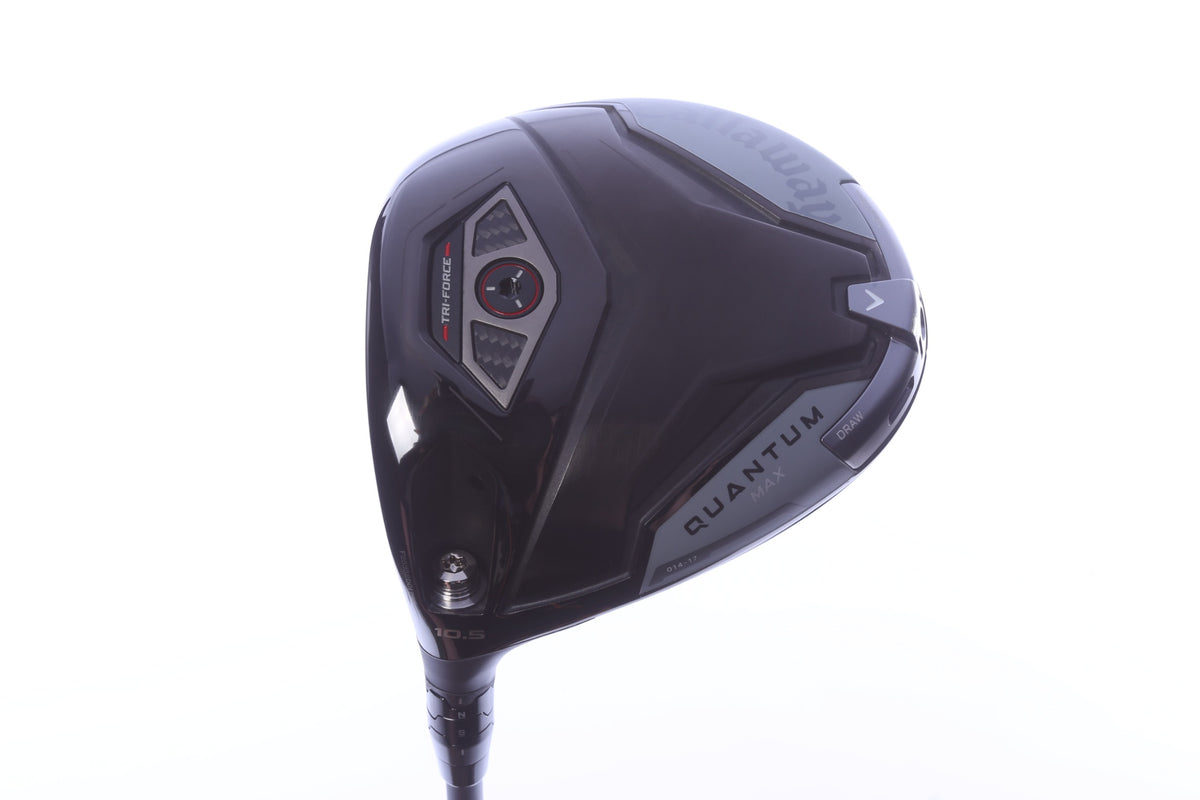 Used Callaway Quantum MAX Driver - 10.5 Degrees - Regular Flex Project X Denali Frost Silver - Right-Handed