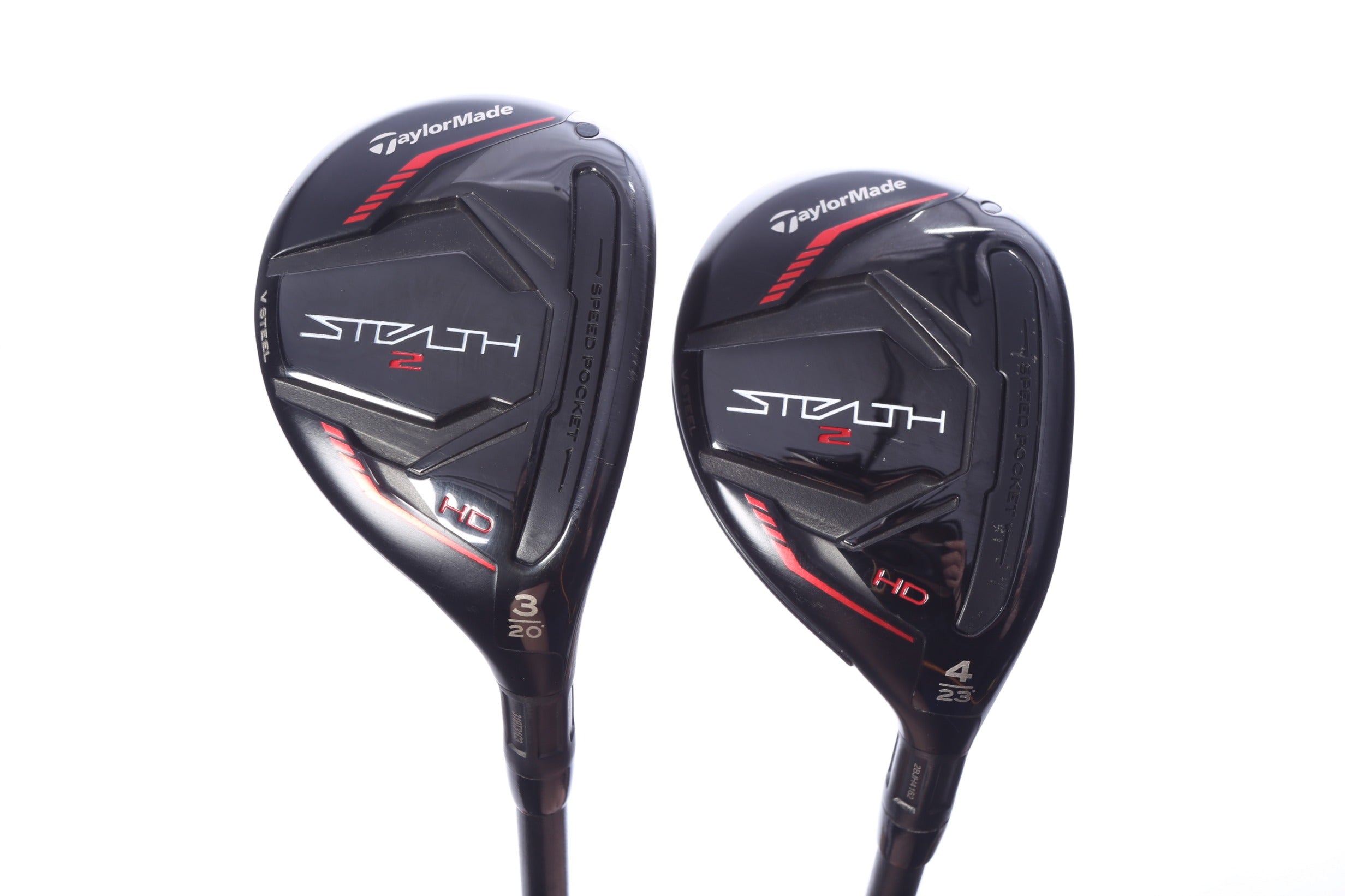 Used TaylorMade STEALTH 2 HD Rescue Hybrid Set - Right-Handed - 3H, 4H - Seniors Flex
