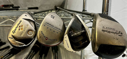 Wholesale Lot of 30 Golf Clubs - Taylormade Fairway & Hybrids-Next Round