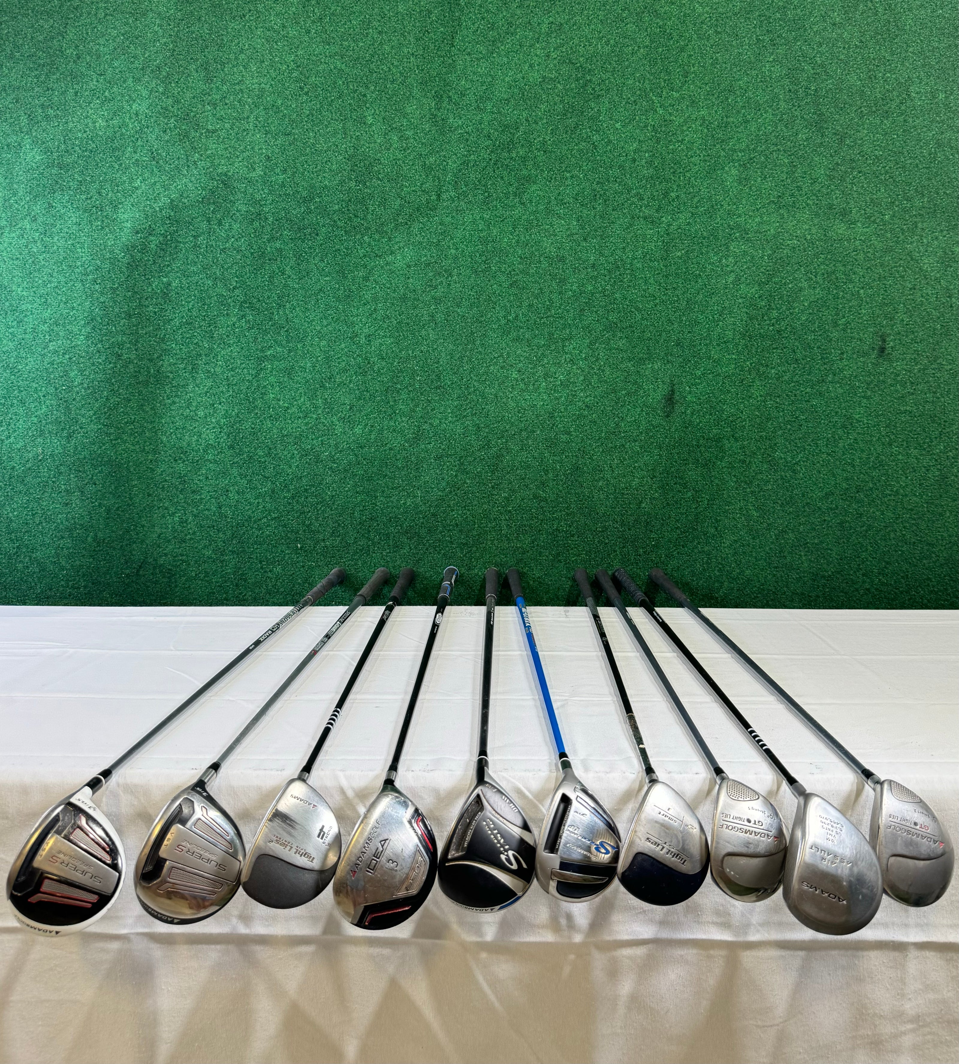 Wholesale Lot of 25 Golf Clubs - Adams Fairway Woods-Next Round