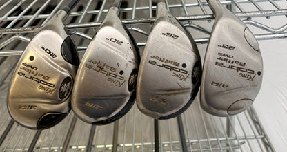 Wholesale Lot of 30 Golf Clubs - Cobra Drivers, Hybrids & Woods-Next Round