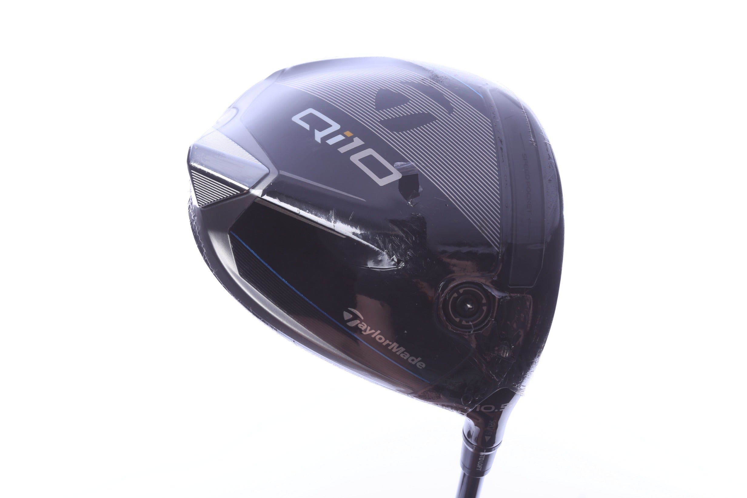TaylorMade Qi10 Driver - 10.5 Degrees - Regular Flex LA Golf Gold Series - Right-Handed
