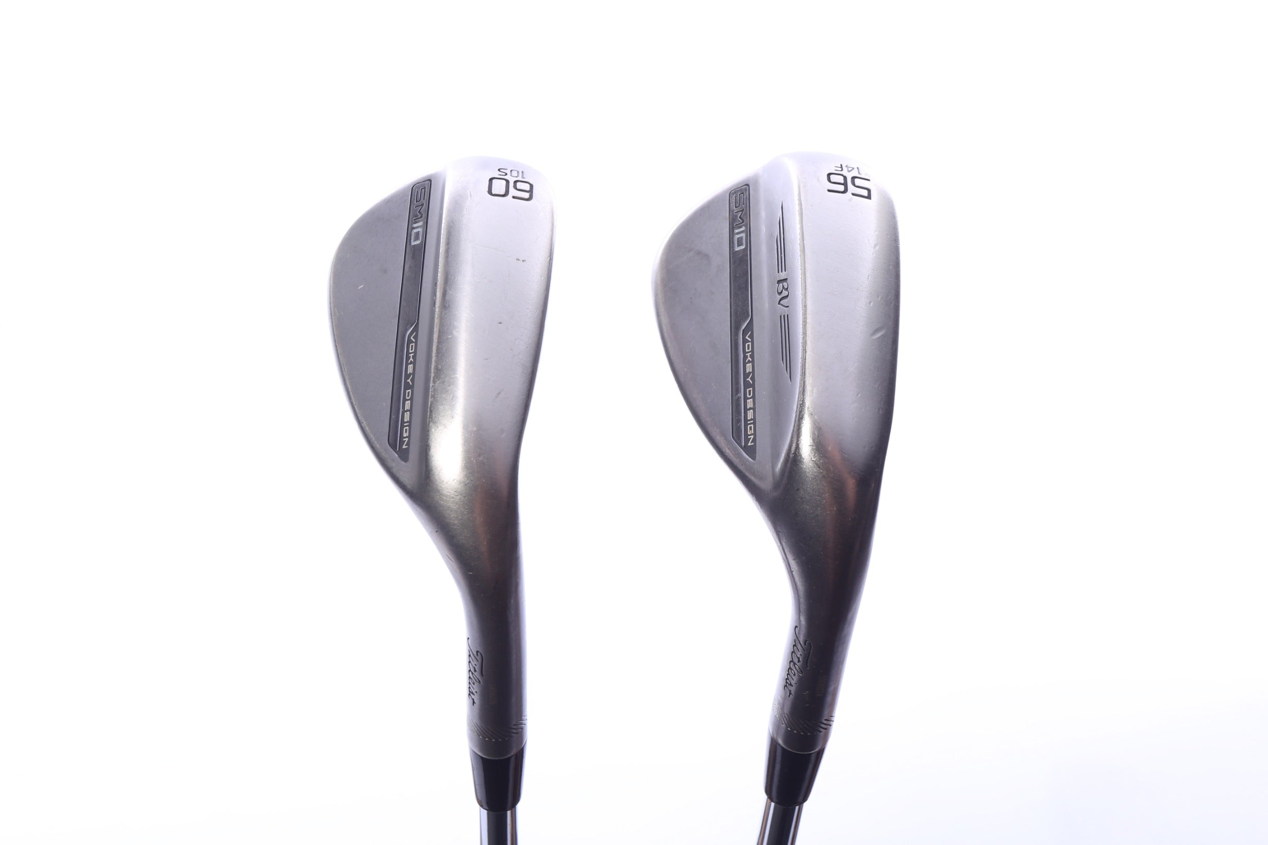 Used Titleist Vokey SM10 Nickel Wedge Set - Right-Handed - 56*, 60* - Wedge Flex