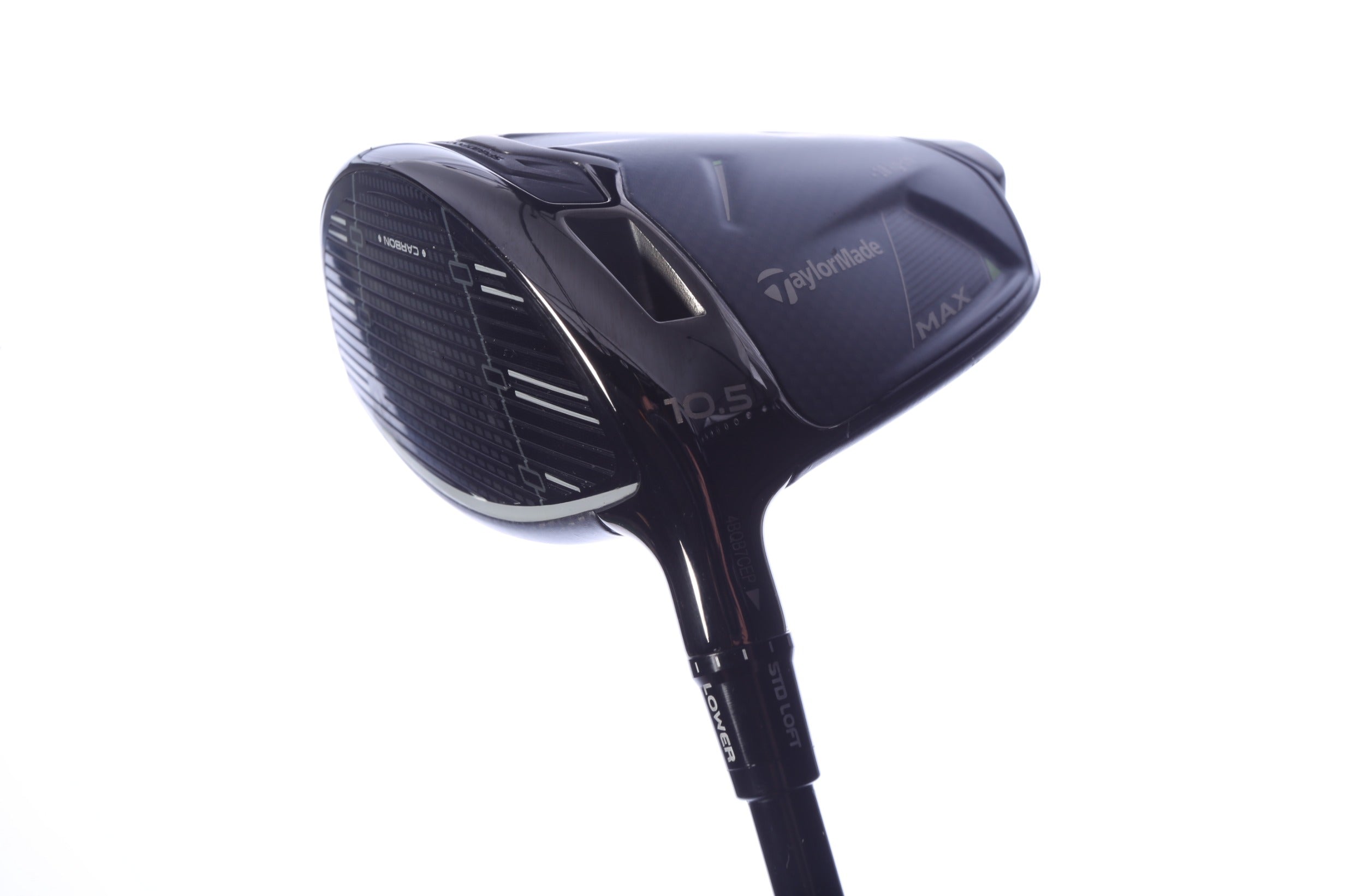 Used TaylorMade Qi35 MAX Driver - 10.5 Degrees - Stiff Flex Project X Hzrdus Smoke RDX Red - Left-Handed