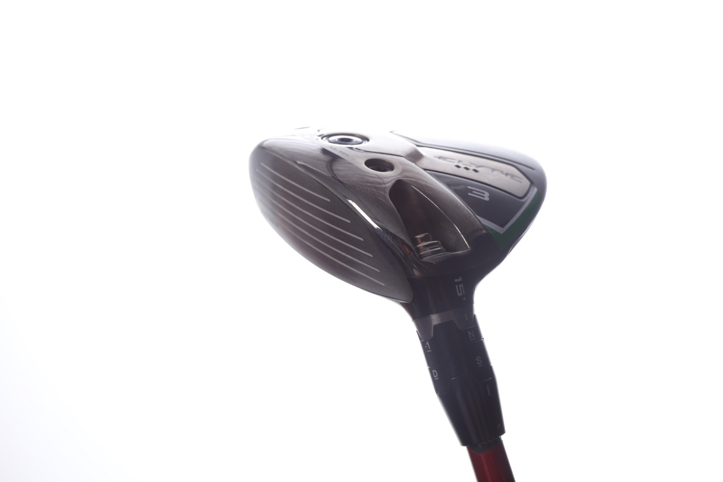 Used Callaway Elyte Triple Diamond 3-Wood - Left-Handed - 15 Degrees - Extra Stiff Flex-Next Round