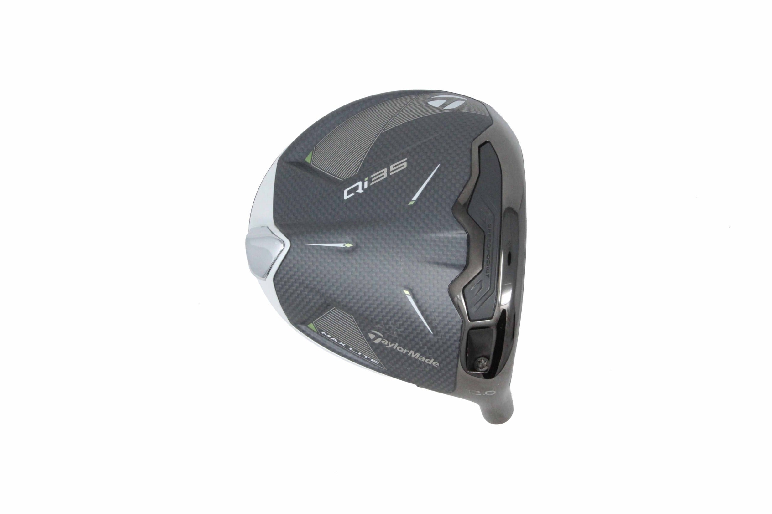 Used TaylorMade Qi35 MAX Lite Driver - HEAD ONLY - Right-Handed - 12 Degrees