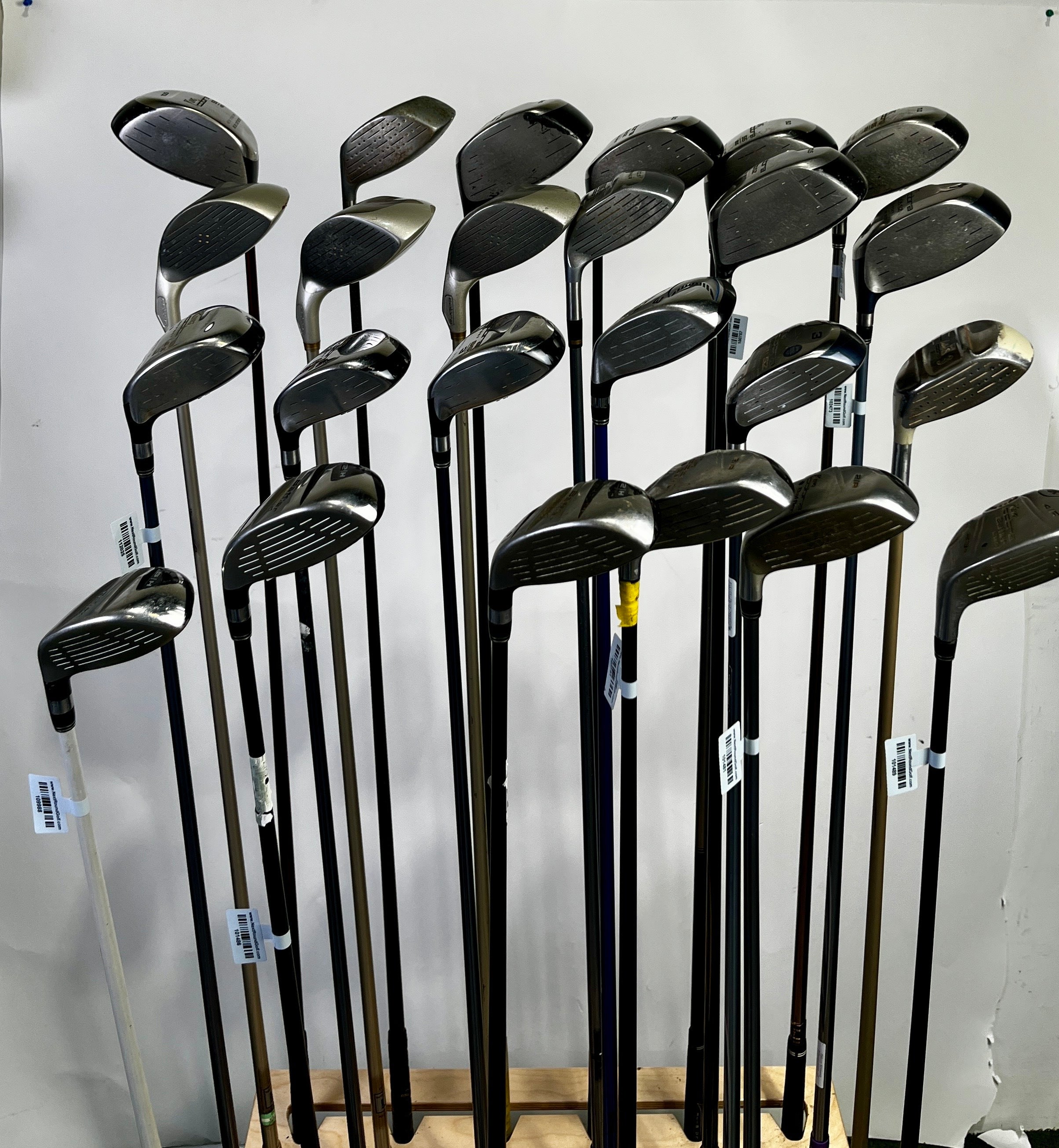 Wholesale Lot of 24 Cobra Drivers, Fairway Woods and Hybrids.-Next Round