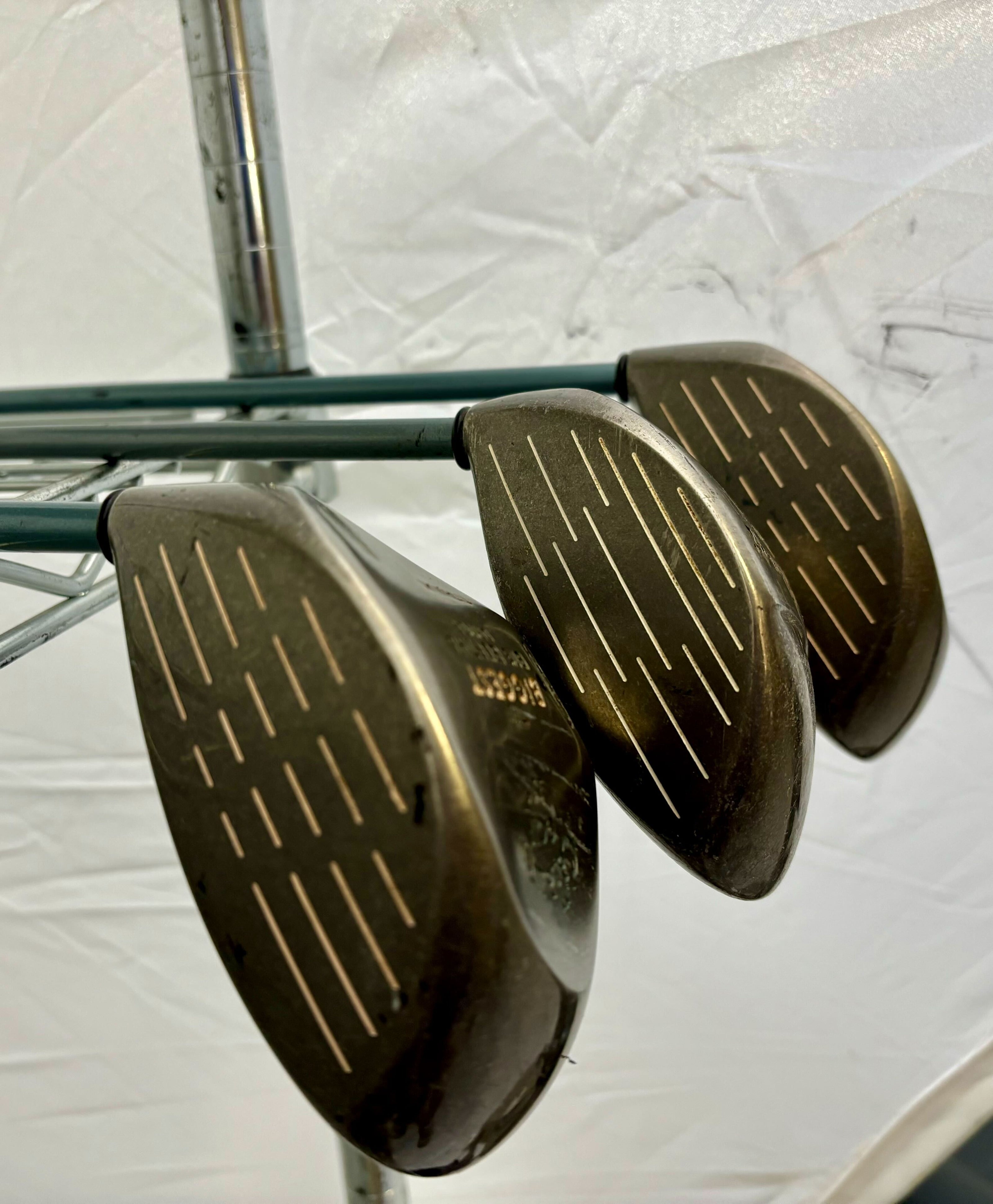 Wholesale Lot of 15 Golf Clubs - Callaway, TaylorMade, and Cobra Drivers-Next Round