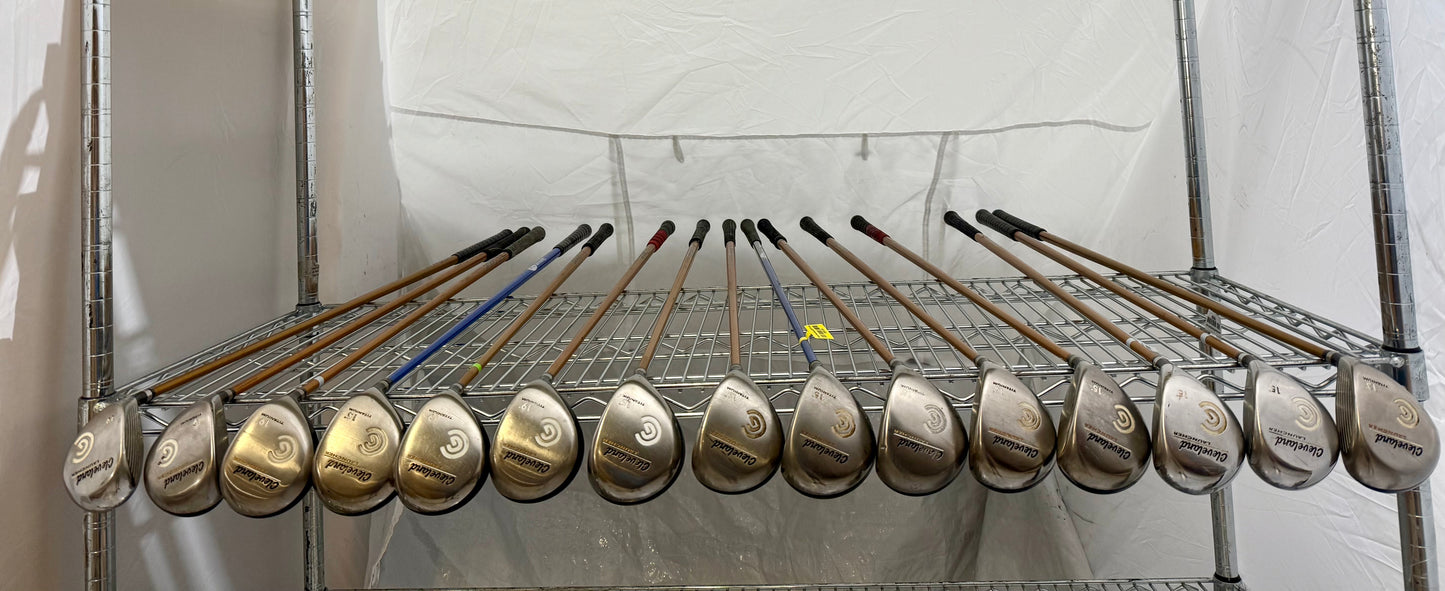 Wholesale Lot of 15 Golf Clubs - Cleveland Launcher Fairway Woods-Next Round