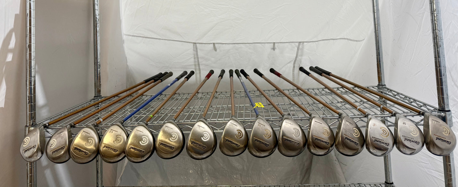 Wholesale Lot of 15 Golf Clubs - Cleveland Launcher Fairway Woods-Next Round