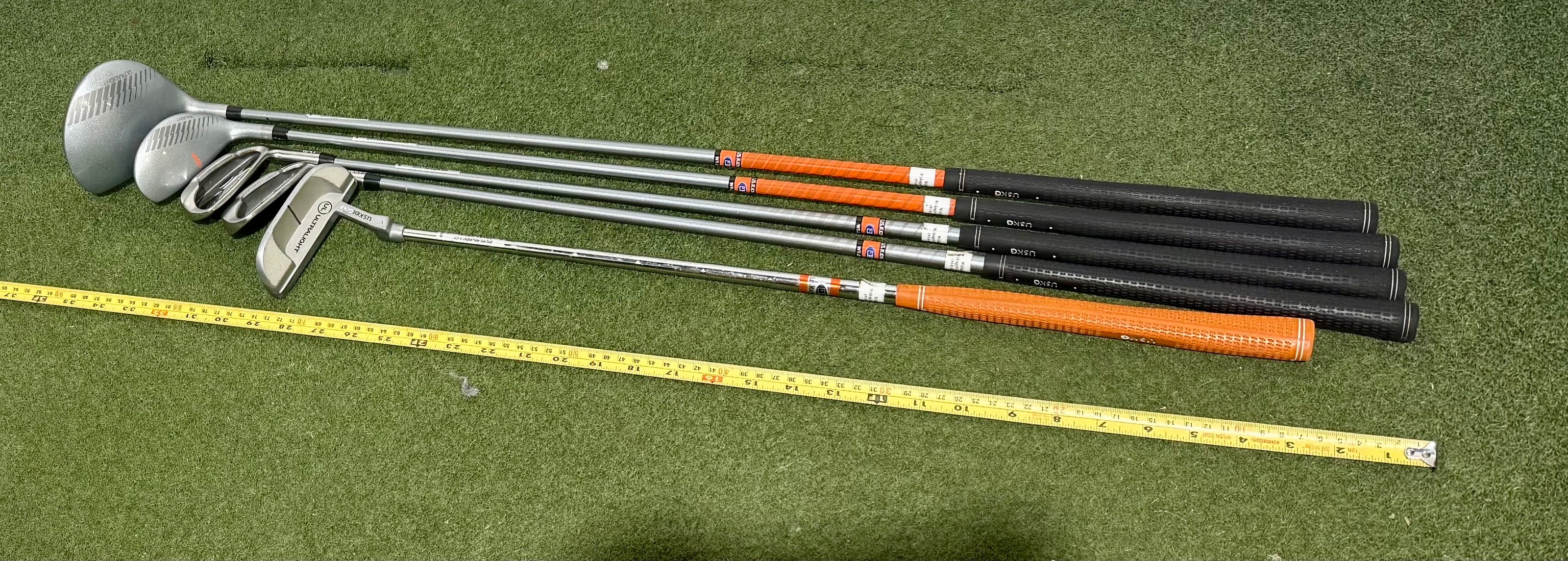 Wholesale Lot of Kids Sets - Right-Handed U.S. Kids Golf and Power Bilt Clubs-Next Round