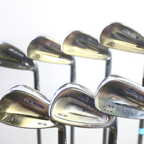 Used Mizuno MP 32 Iron Set - Right-Handed - 4-PW - Extra Stiff Flex-Next Round