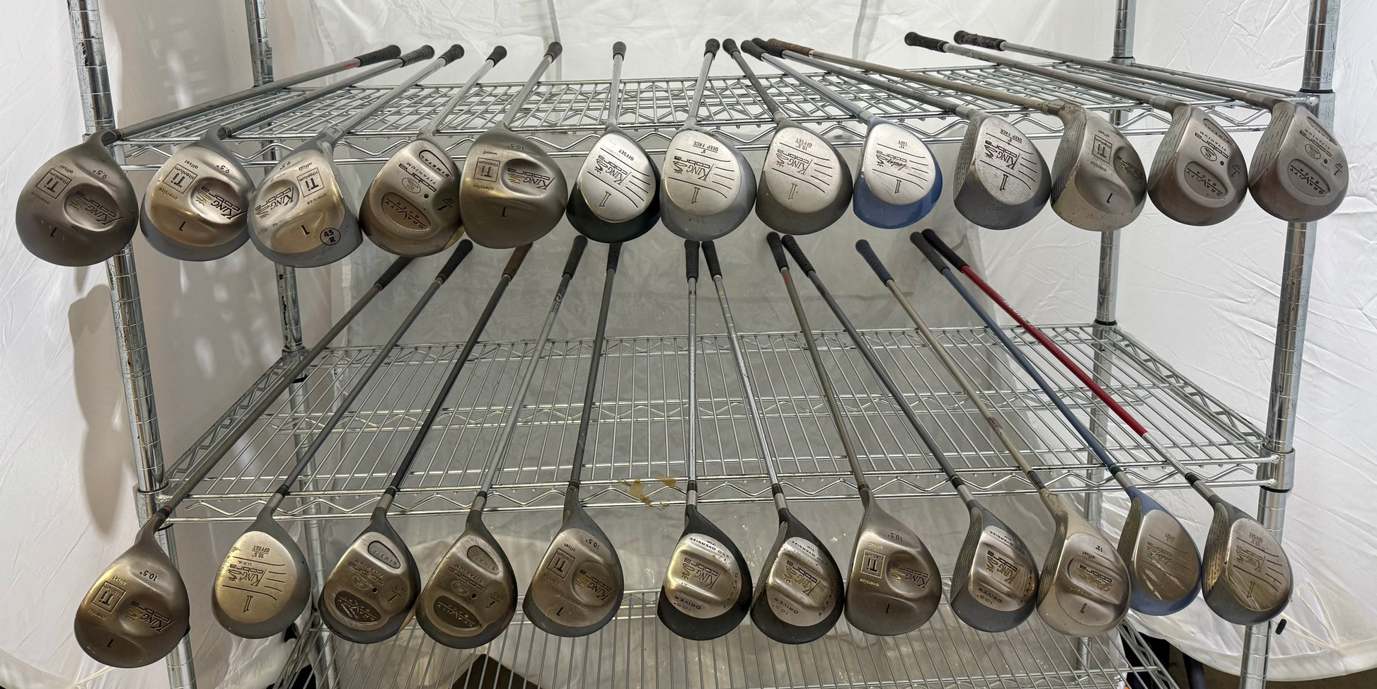 Wholesale Lot of 25 Golf Clubs - Cobra Drivers-Next Round
