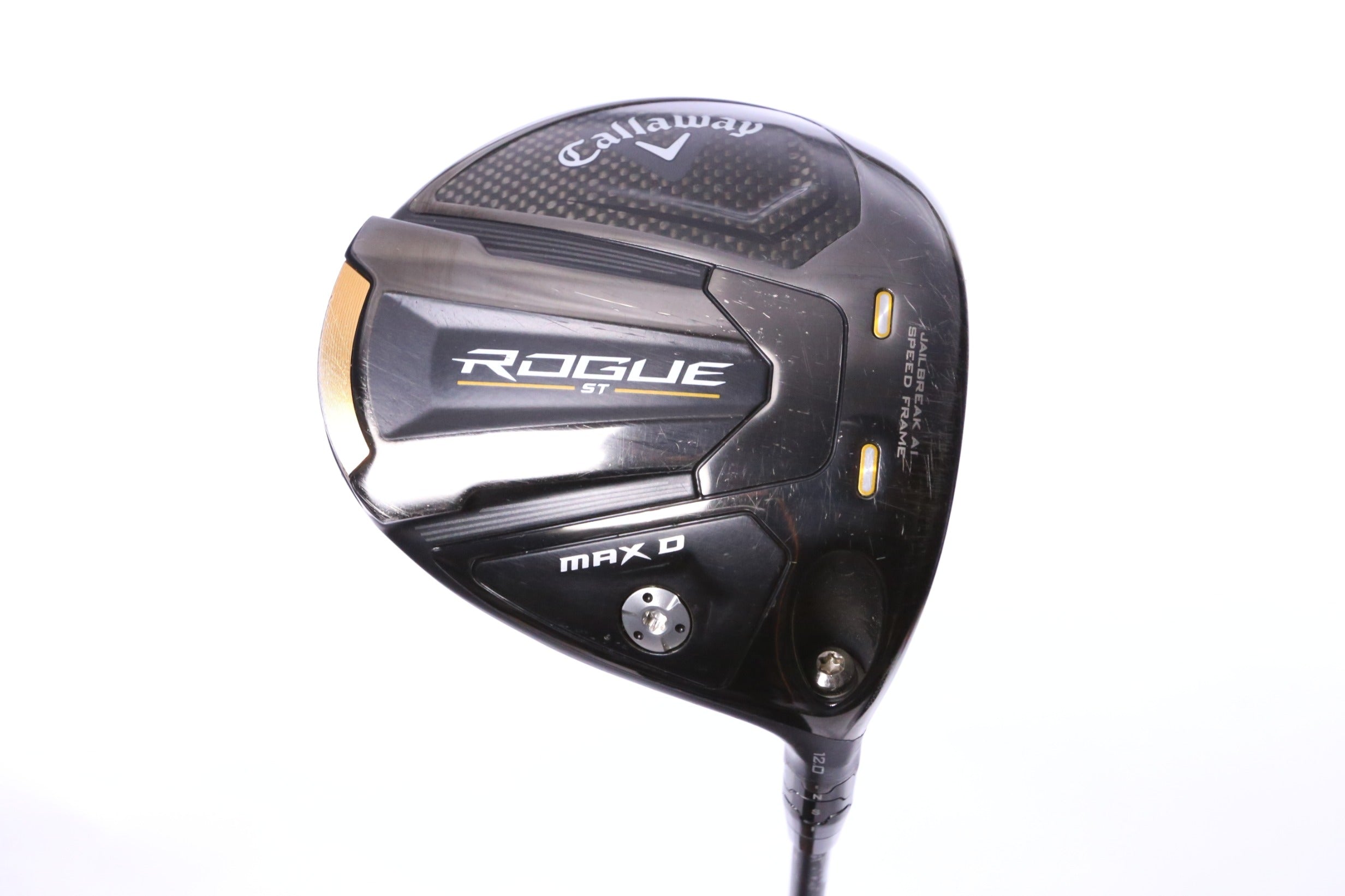 Used Callaway Rogue ST MAX Draw Driver - 12 Degrees - Seniors Flex Project X Cypher - Right-Handed-Next Round