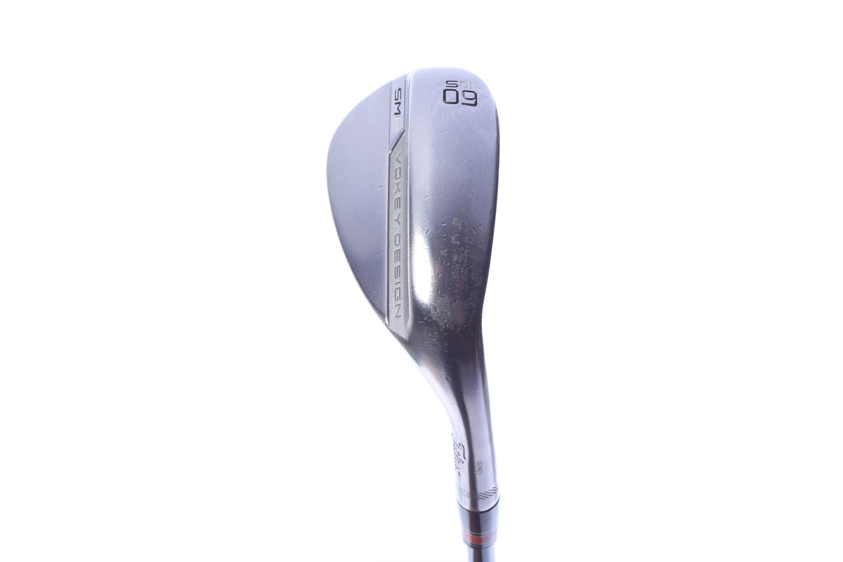 Used Titleist Vokey SM9 Tour Chrome Lob Wedge - Right-Handed - 60 Degrees - Stiff Flex