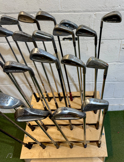 Wholesale Lot of 45 Golf Clubs - Assorted Single Irons-Next Round