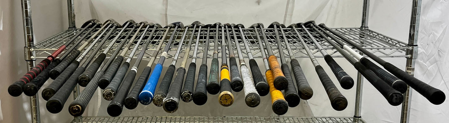 Wholesale Lot of 30 Golf Clubs - Assorted Hybrids, Woods, and Drivers-Next Round