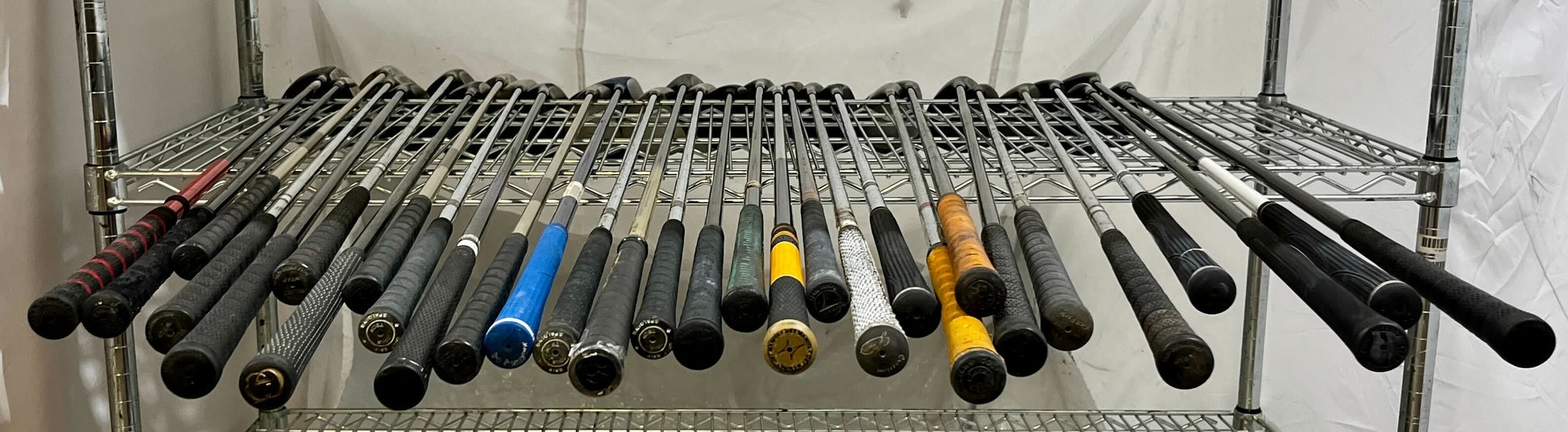 Wholesale Lot of 30 Golf Clubs - Assorted Hybrids, Woods, and Drivers-Next Round