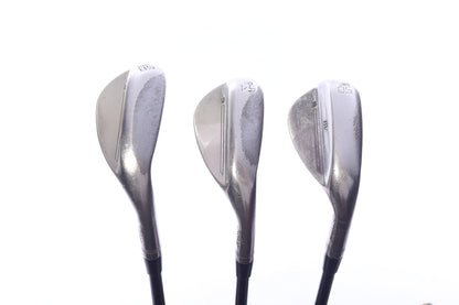 Used Titleist Vokey SM9 Tour Chrome Wedge Set - Right-Handed - 50*, 54*, 58* - Regular Flex