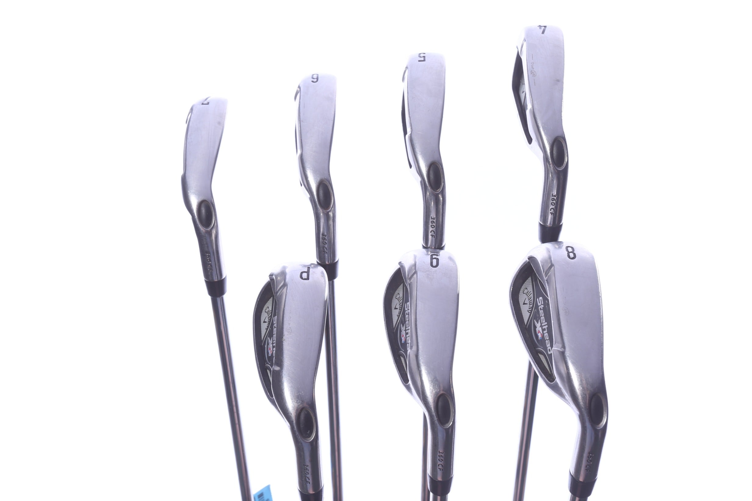 Used Callaway Steelhead XR Iron Set - Right-Handed - 4-PW - Stiff Flex