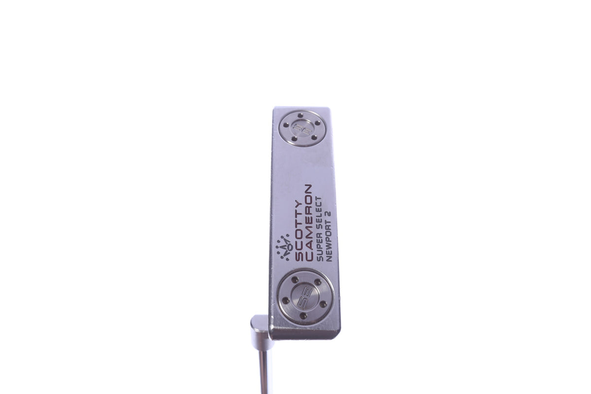 Used Titleist Scotty Cameron Super Select Newport 2 Putter - Left-Handed - 35 in - Blade