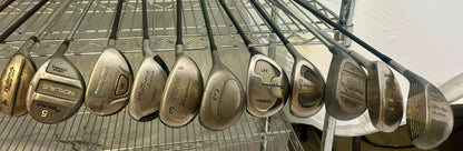 Wholesale Lot of 40 Golf Clubs - Right and Left-Handed - Assorted Fairway Woods-Next Round