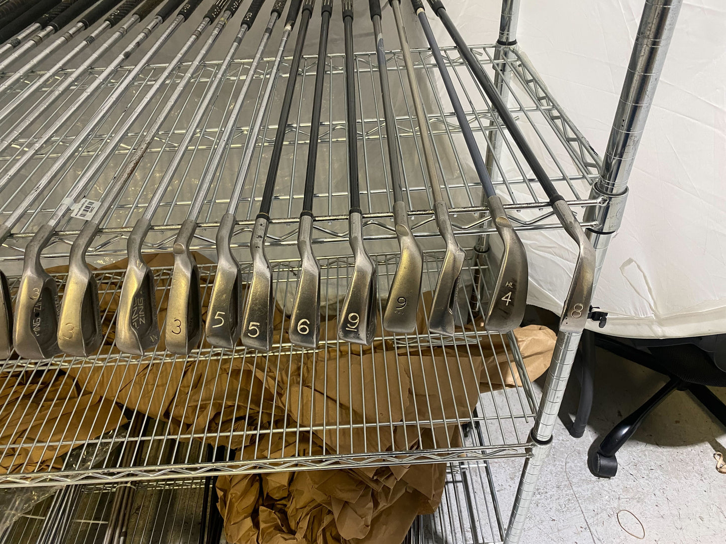 Wholesale Lot of 50 Golf Clubs - Assorted Ping Single Irons-Next Round