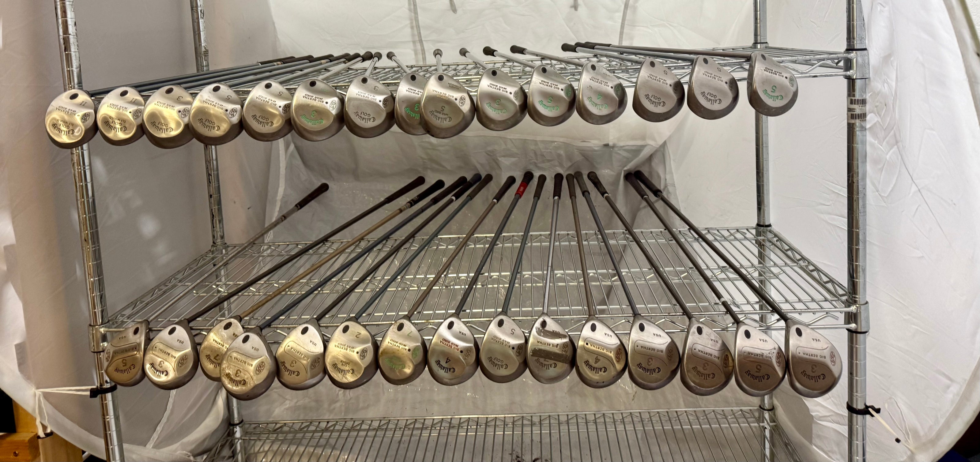 Wholesale Lot of 30 Golf Clubs - Callaway S2H2 Fairway Woods-Next Round