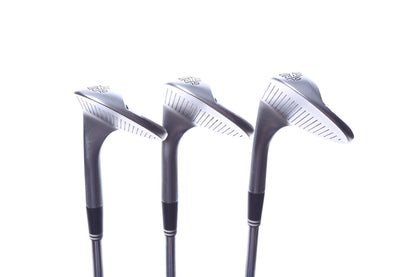 Used Cleveland RTX 6 ZipCore Tour Satin Wedge Set - Right-Handed - 52*, 56*, 60* - Wedge Flex