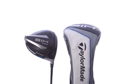 Used TaylorMade SIM MAX Driver - 10.5 Degrees - Stiff Flex Fujikura Ventus Blue 6 - Right-Handed