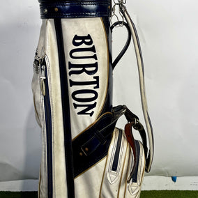 Burton Golf Bag - 3 Dividers 4 Pockets- Blue and White-Next Round