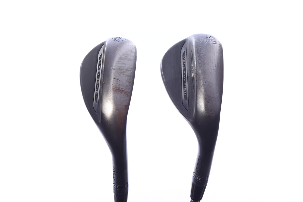 Used Titleist Vokey SM11 Jet Black Wedge Set - Right-Handed - 54*, 58* - Wedge Flex-Next Round
